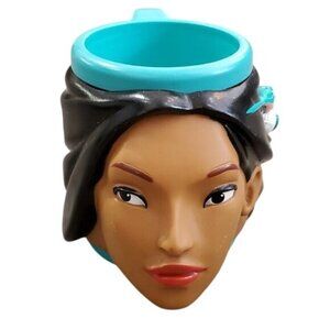 Vintage Pocahontas Walt Disney Flit 3D Cup Mug 1990s